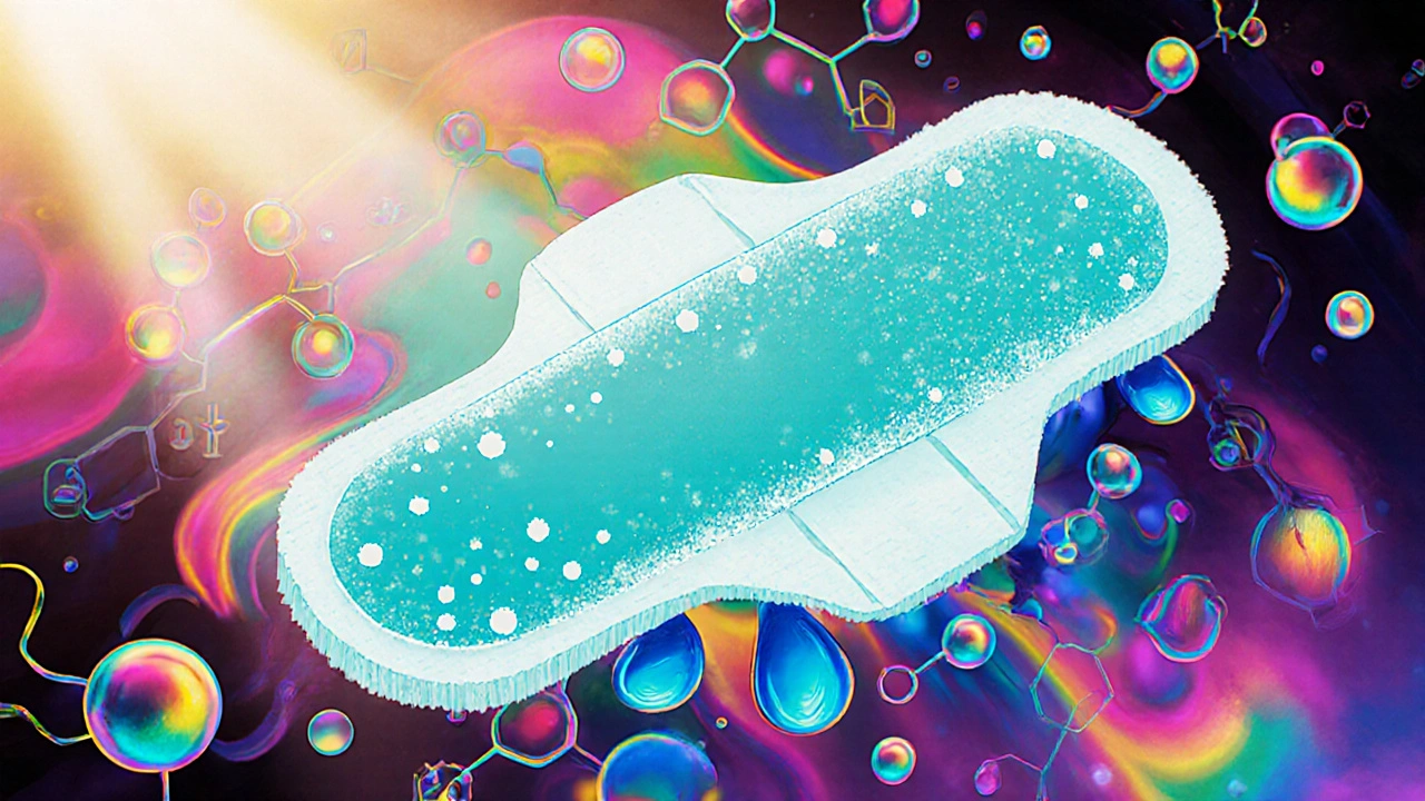 How benzalkonium chloride and zinc oxide are used in feminine hygiene products