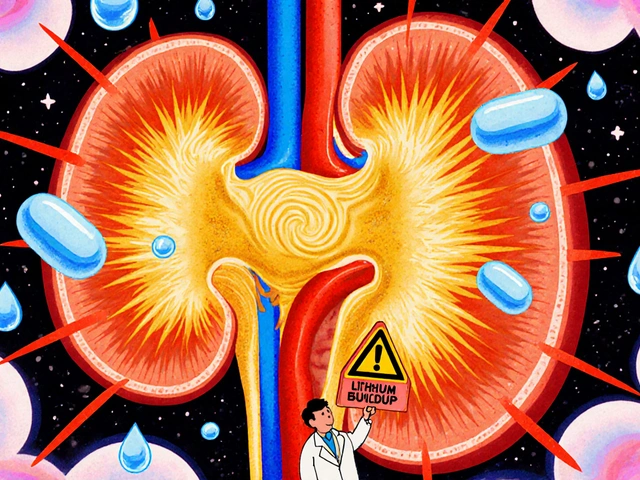 Lithium Interactions: How NSAIDs, Diuretics, and Dehydration Raise Toxicity Risk