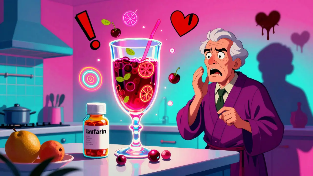 Cranberry Products and Warfarin: What You Need to Know About Bleeding Risk