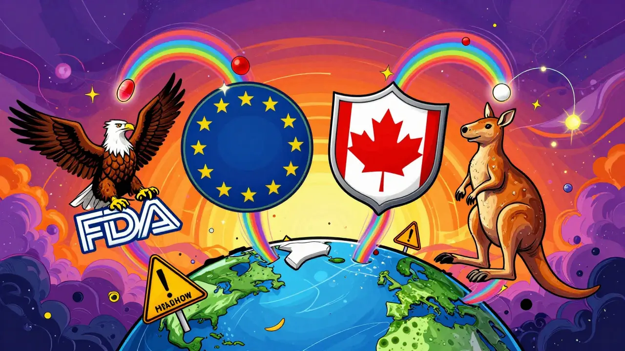 Global Medication Safety: How the U.S., EU, Canada, and Australia Regulate Drugs Today